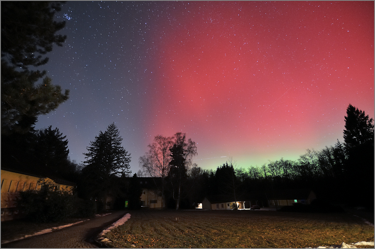 Polarlichter Sternwarte 02 Foto TLS