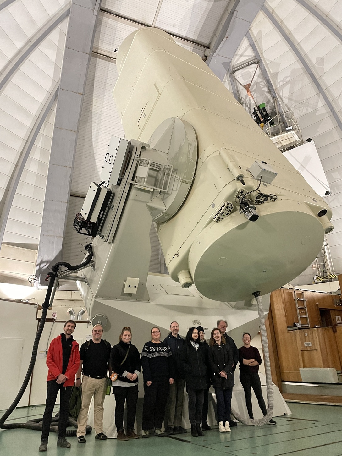 Tartu Observatorium Austausch vor TLS Teleskop klein Bild TLS