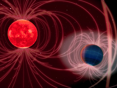 Astronomen finden starke Hinweise auf ein Magnetfeld beim extrasolaren Planeten GJ 436 b