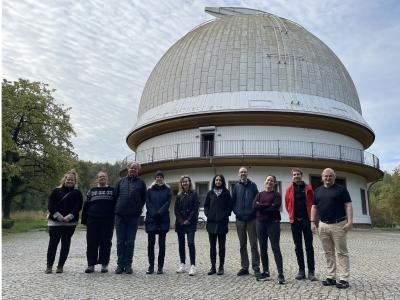 Zusammenarbeit mit dem Observatorium Tartu